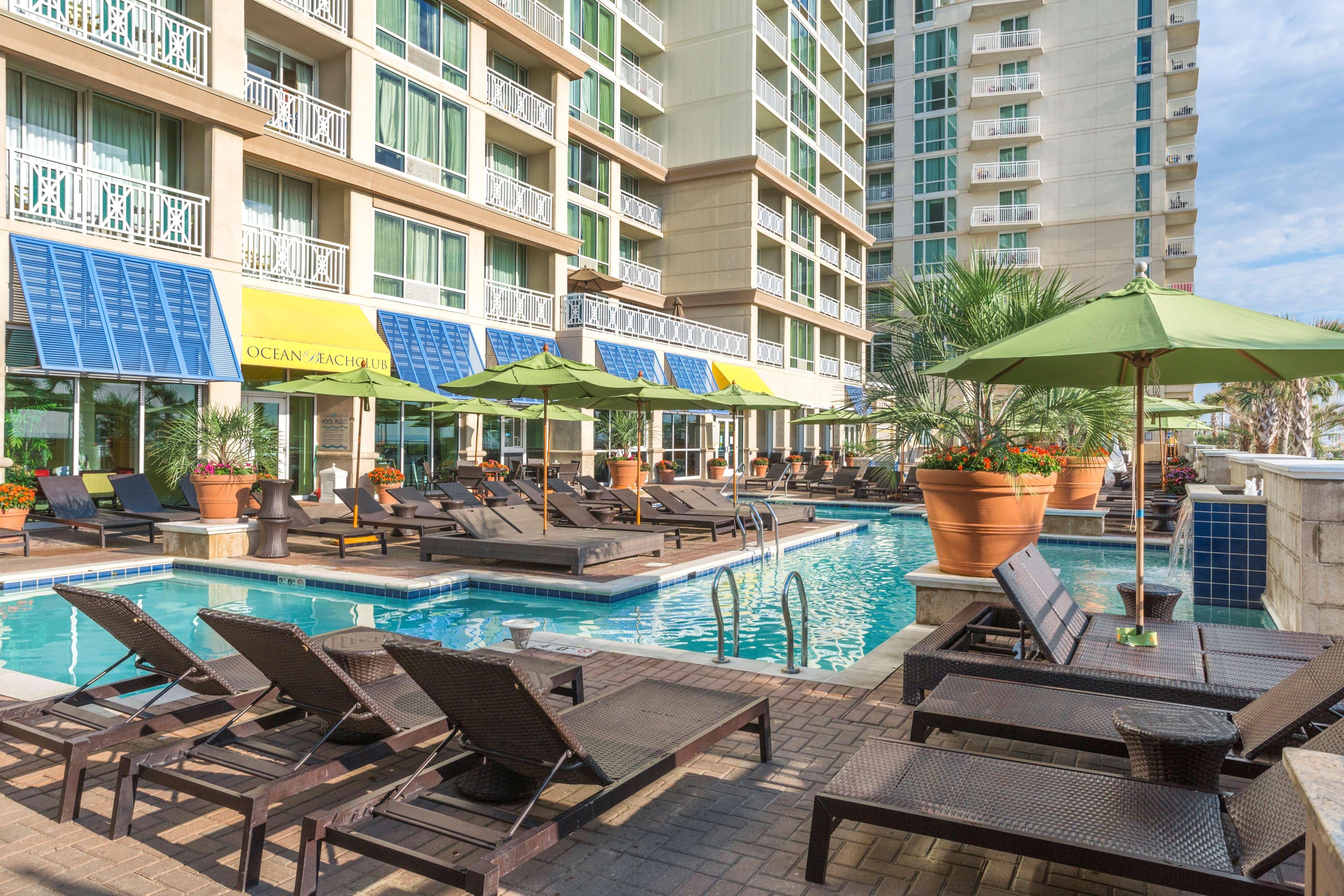 Hilton Vacation Club Ocean Beach Club Virginia Beach Exterior photo