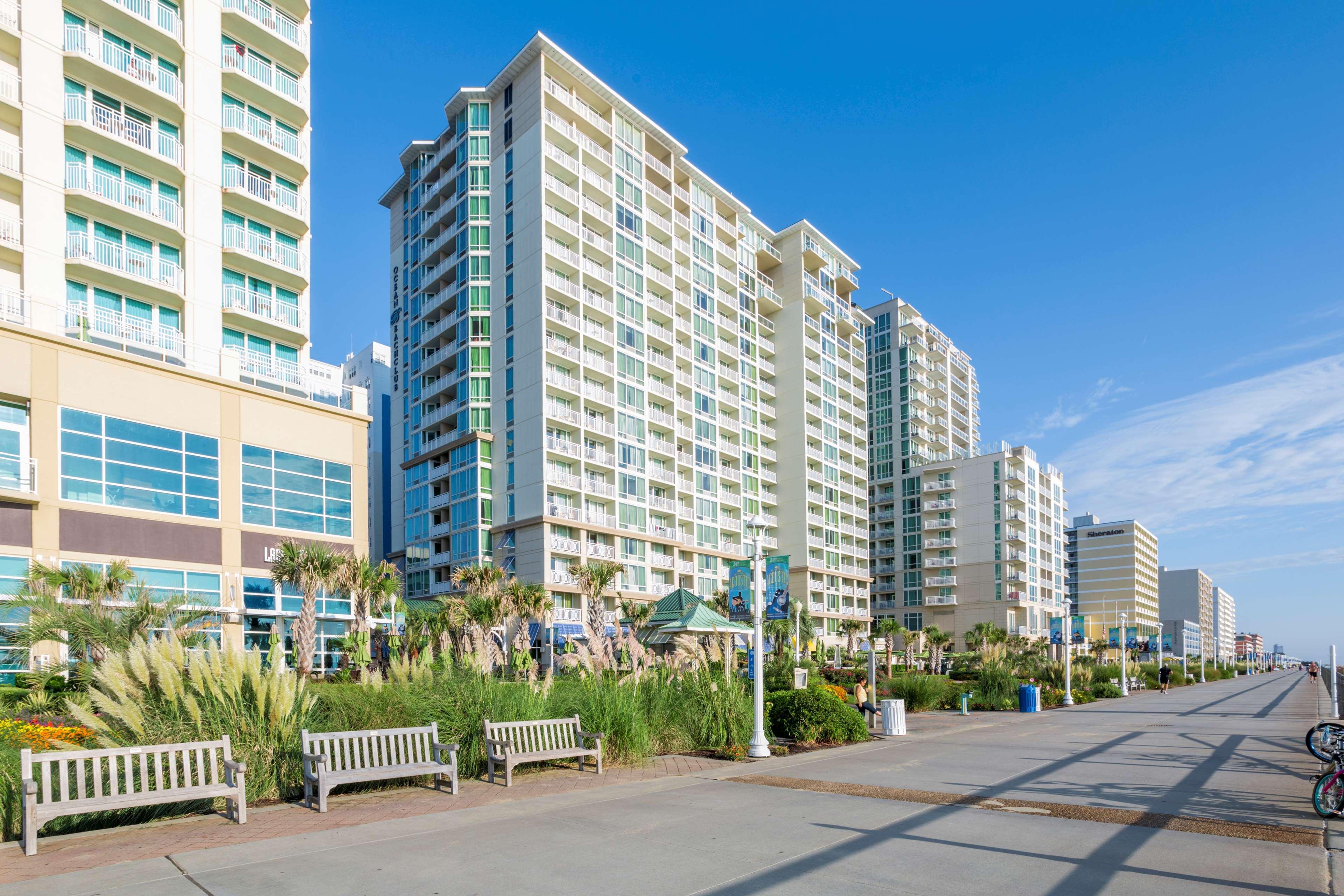 Hilton Vacation Club Ocean Beach Club Virginia Beach Exterior photo